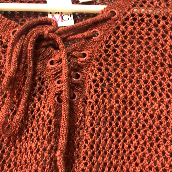 Knitted see through long sleeve sweater - Picture 2 of 2